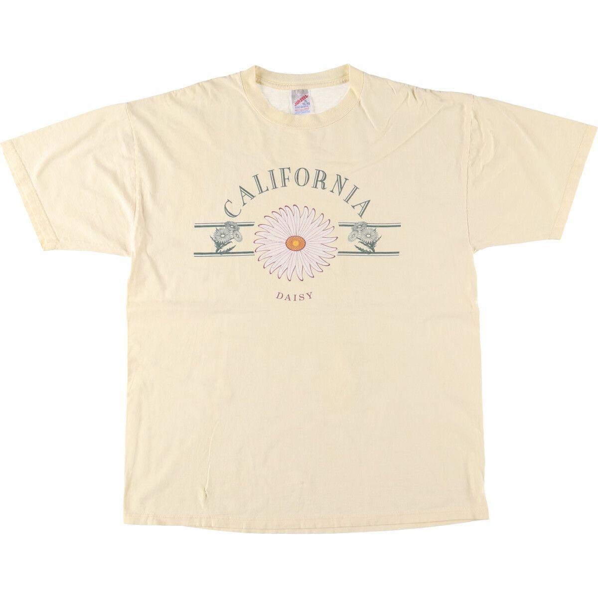 古着 80~90年代 ジャージーズ Jerzees 花柄 プリントTシャツ USA