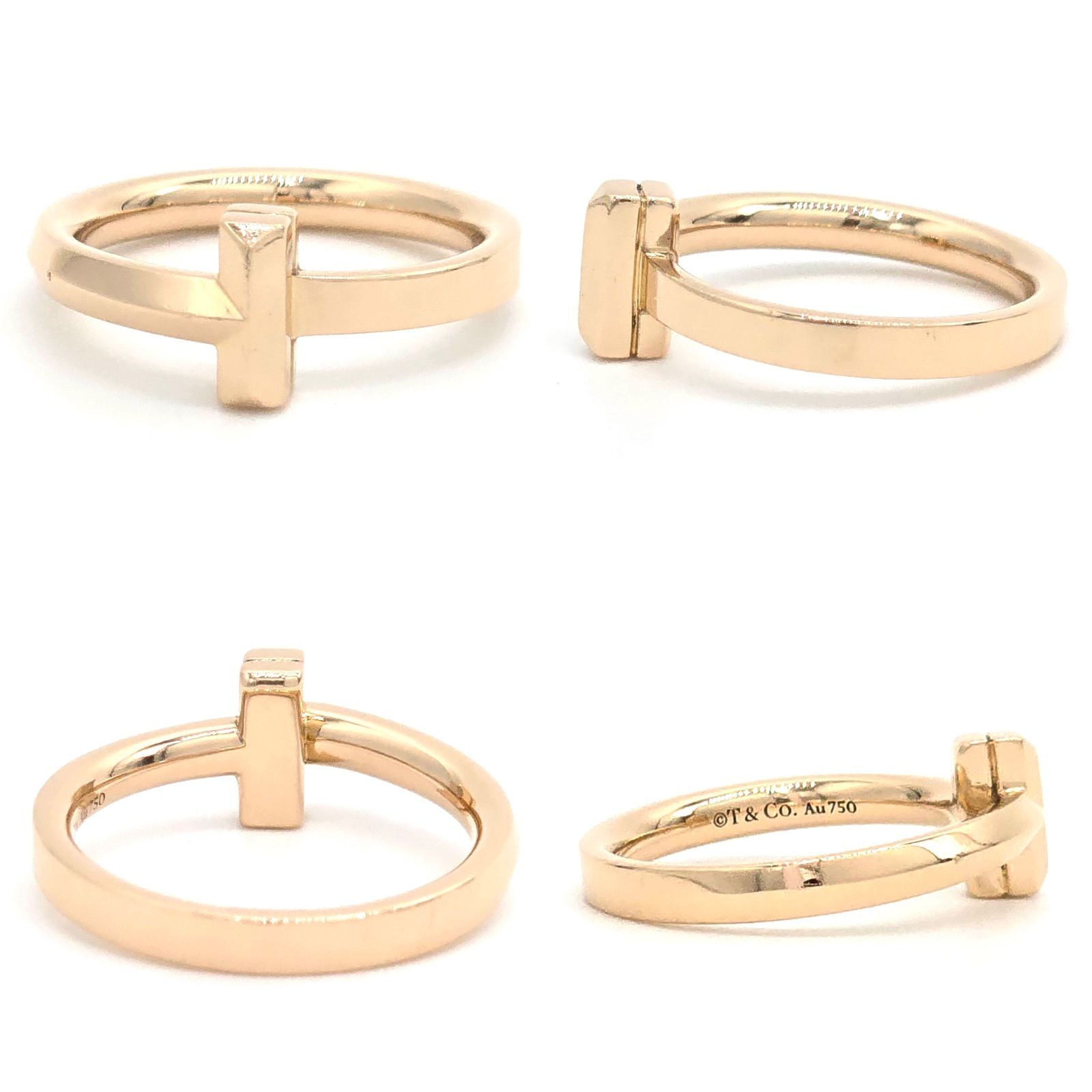 Tワン ナロー ダイヤモンド リング YG[] T1 Narrow Diamond Ring