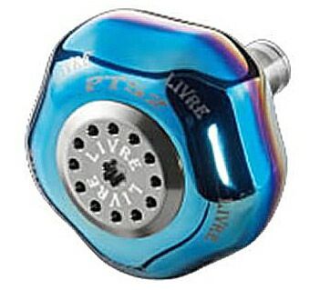 メガテック リブレ 10541 PT52LTI-1 ノブ単体PT52 ダイワL用 ファイヤー+チタンC / ハンドルノブ / 釣具 メガテック リブレ 10541 PT52LTI-1 ノブ単体PT52 ダイワL用