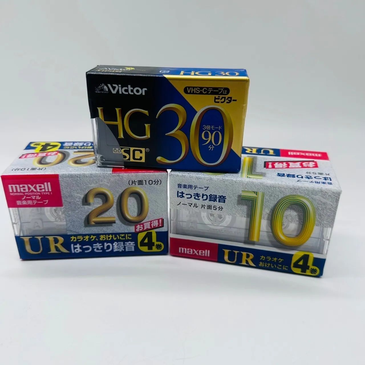 maxell ビデオテープ　4巻 maxell ビデオテープ 4巻