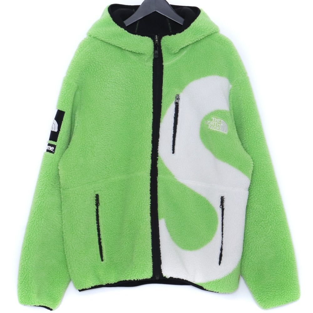 SUPREME × THE NORTH FACE S Logo Hooded Fleece Jacket Lサイズ SUPREME × THE NORTH FACE S Logo Hooded Fleece Jacket Lサイズ