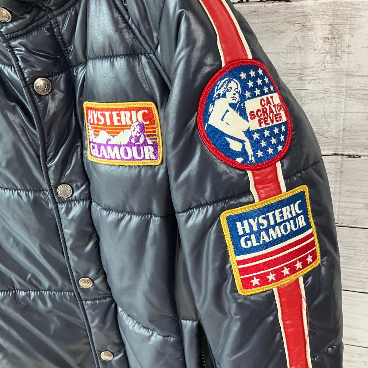 【HYSTERIC GLAMOUR】ヒスガール トラックジャケット(ネイビー) 楽天市場】HYSTERIC GLAMOUR HYS STAR トラックジャケット