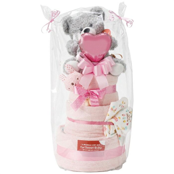 おむつケーキ3段