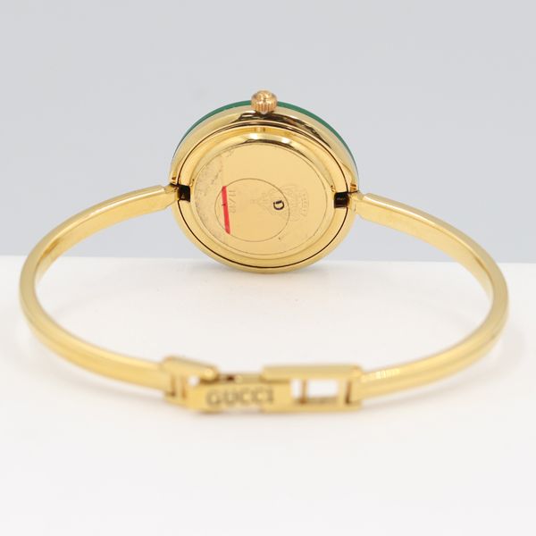 デッドストック級 保/箱付 稼働 美品 グッチ チェンジベゼル 11/12 QZ