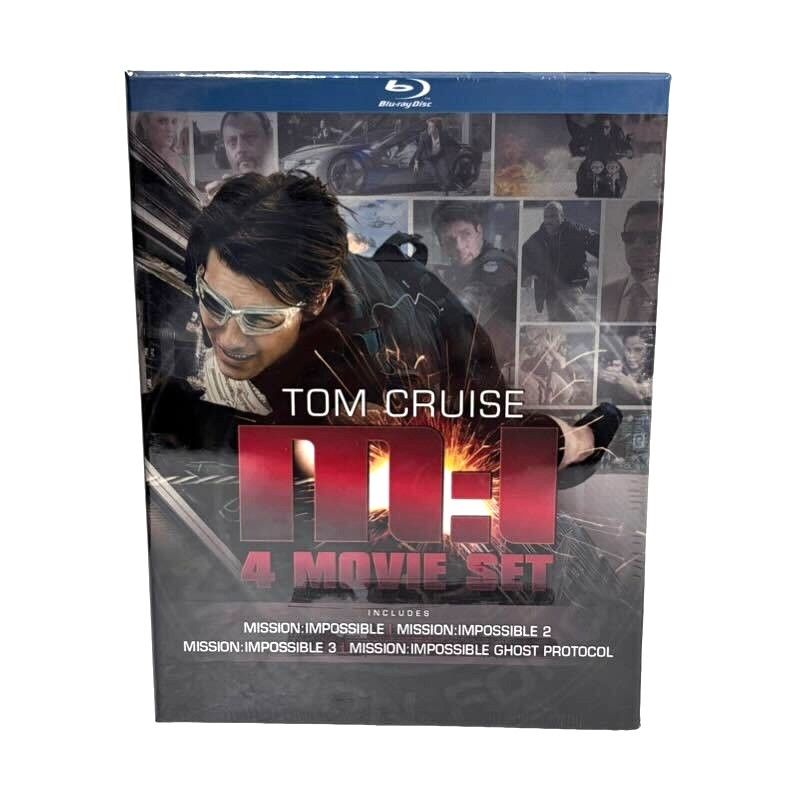 Blu-ray BOX ミッション：インポッシブル クアドリロジー 4作品セット 映画 【未開封品】 52508K82 Blu-ray BOX ミッション：インポッシブル クアドリロジー 4作品