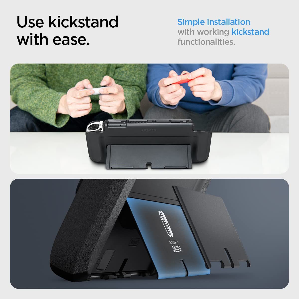 特価商品】有機el カバー Switch ドック対応 スタンド保護 薄型 着脱