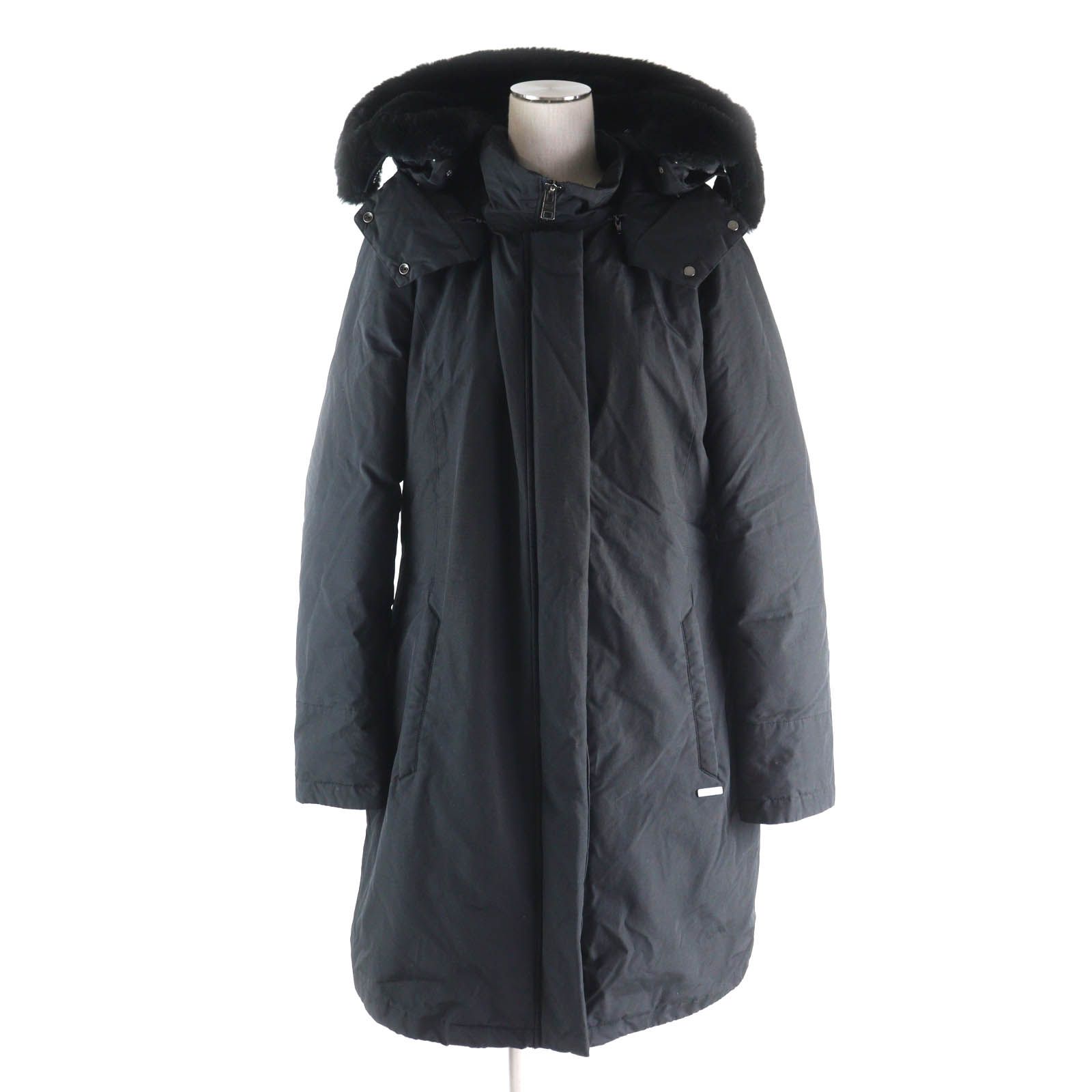 美品☆WOOLRICH ウールリッチ ボウ ブリッジ パーカ フード