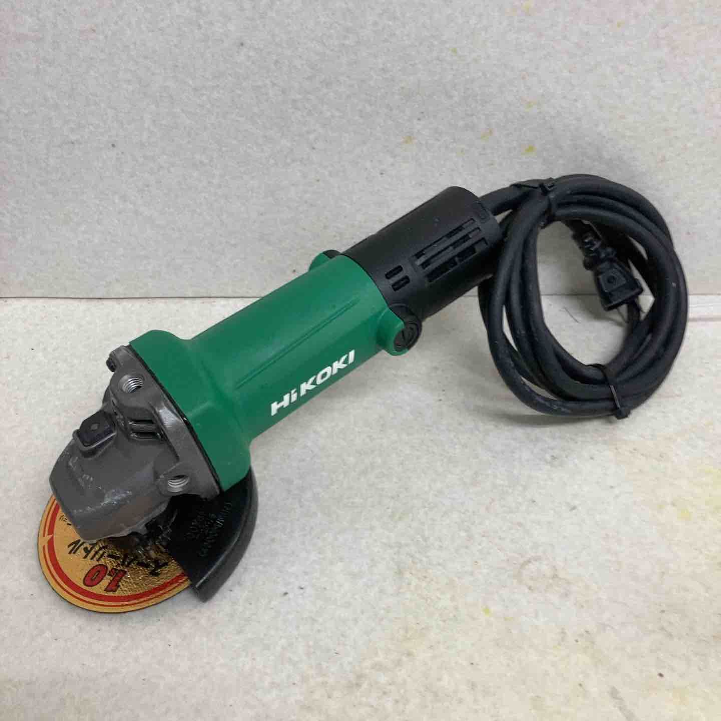 ◇ハイコーキ(HIKOKI ※旧:日立工機) 100mm ディスクグラインダー