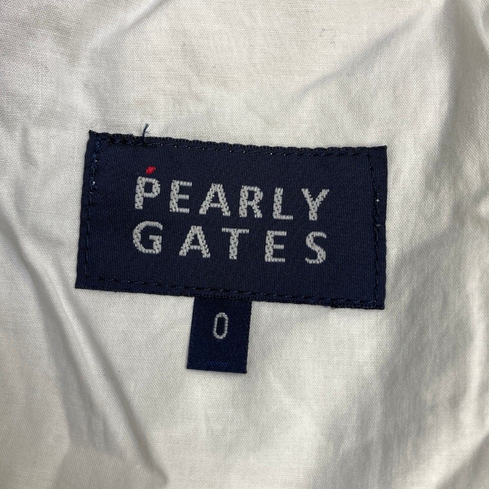 パーリーゲイツ★ショートパンツ★紺★ネイビー/チェックサイズ00 新品タグ付き【パーリーゲイツ】VORTEX チェック柄 ショート