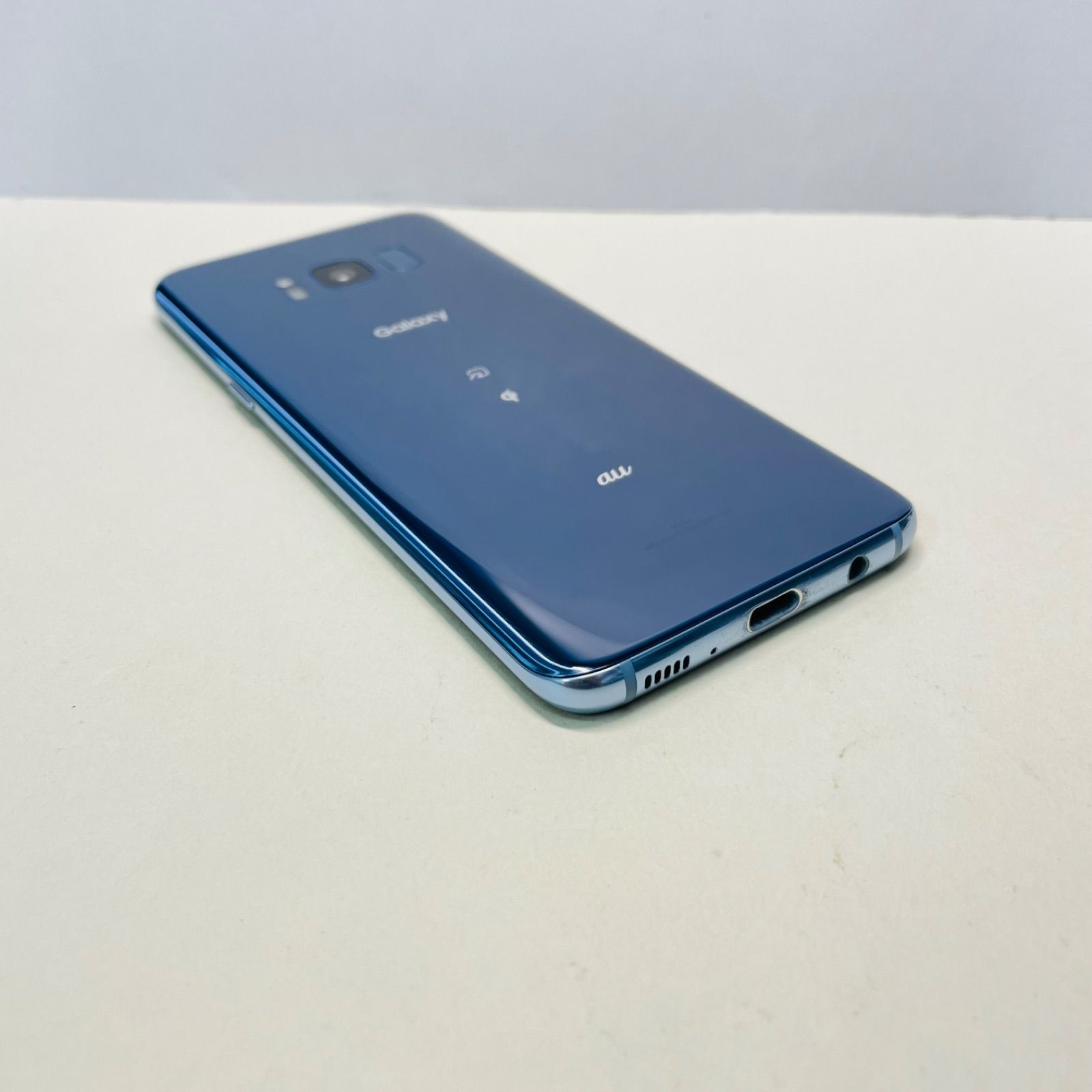 SAMSUNG - SIMフリー Galaxy s8 超美品 au SCV36 SIMロック解除済み ムスビー｜永久保障 送料無料 SIMフリー Galaxy S8 SCV36 〇