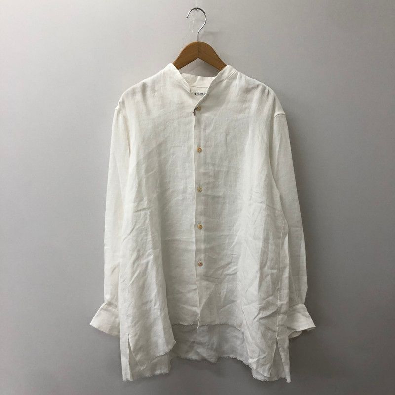 MAATEE&SONS 24ss LINEN ジョーゼット フリンジSHIRTS MAATEE&SONS
