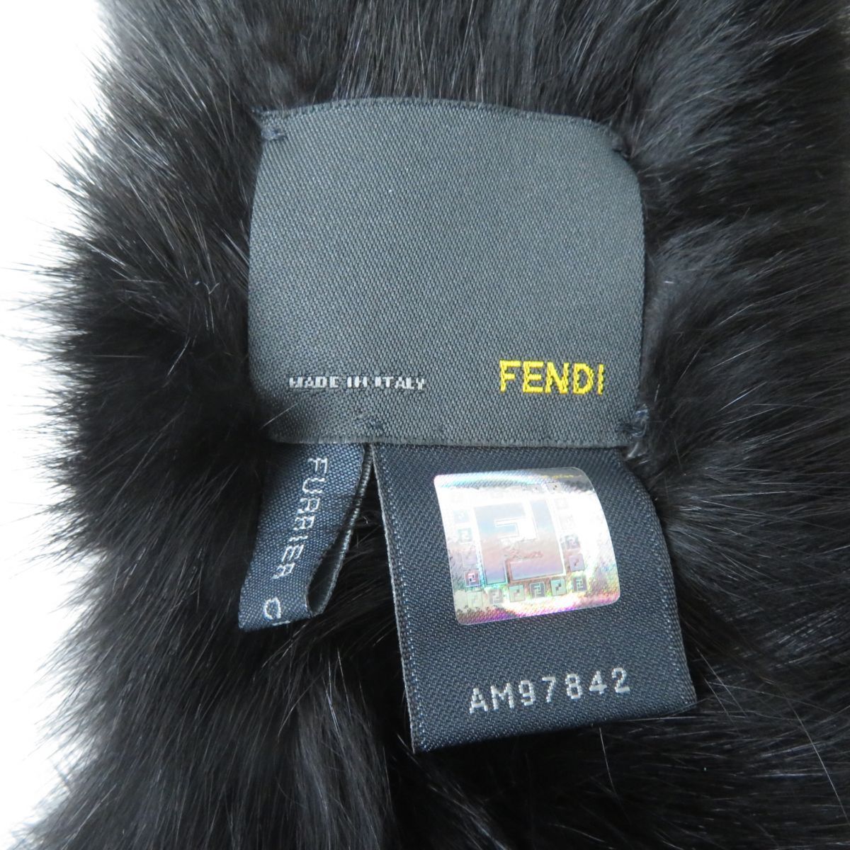 極美品☆FENDI フェンディ セーブルファー 超ロング ストール ...