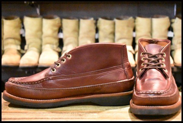 Russell Moccasin バーガンディー 7D Russell Moccasin バーガンディー 7D