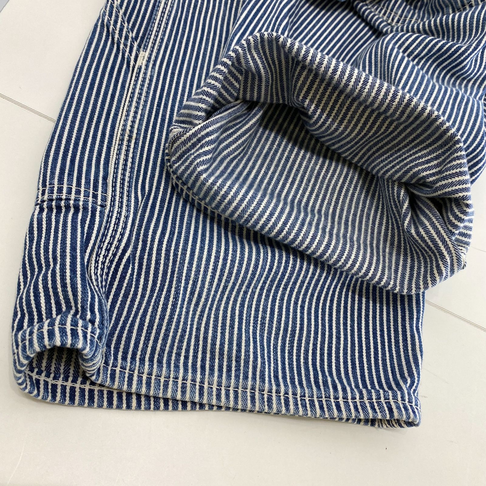 THE FLAT HEAD ヒッコリー ペインター ハーフパンツ PN-07HW 31 THE FLAT HEAD ヒッコリー ペインター ハーフパンツ PN-07HW 31