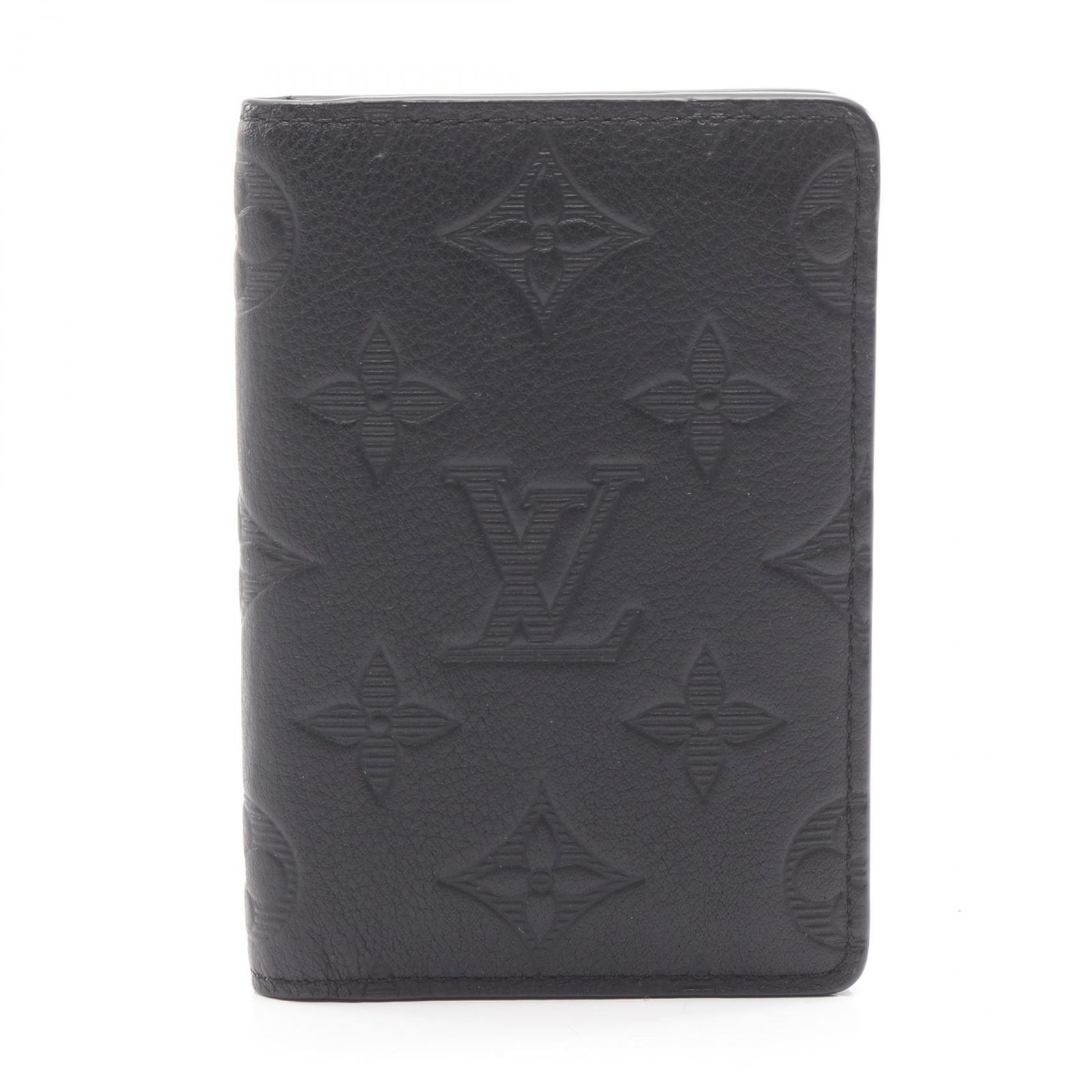 ルイ ヴィトン LOUIS VUITTON カードケース オーガナイザー ドゥ ポッシュ M62899 ノワール レザー オーガナイザー ドゥ ポッシュ メンズ Used A