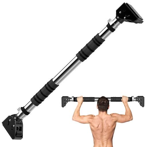 STEADY 懸垂バー簡単設置/耐荷重150kg/工具不要のワンタッチロック