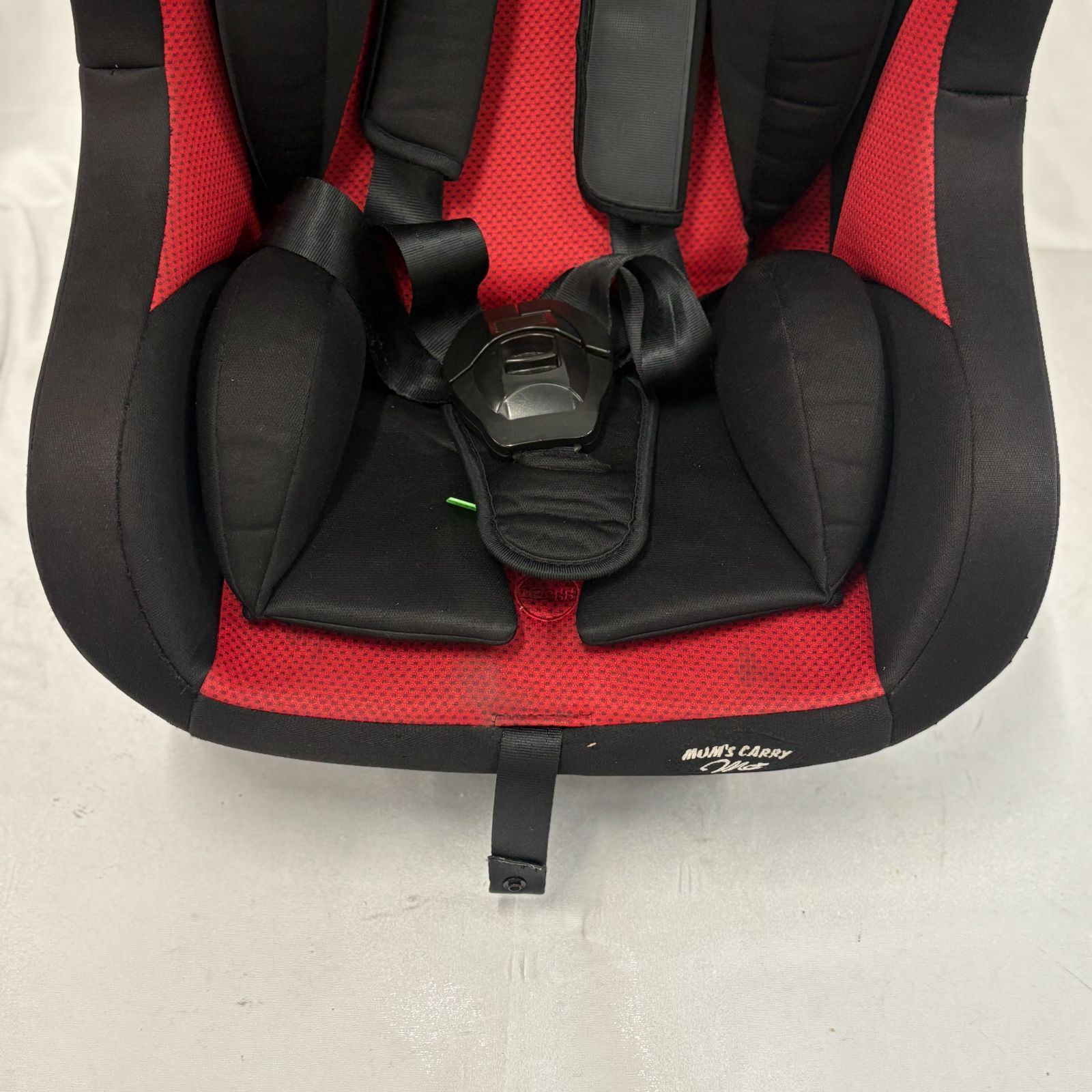 美品 マムズキャリーMC レジェ チャイルドシート LB−363 レッド