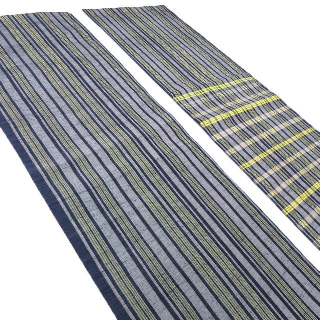 特選 開き名古屋帯 なごや帯 未使用 正絹 紬地 カジュアル 仕立て  