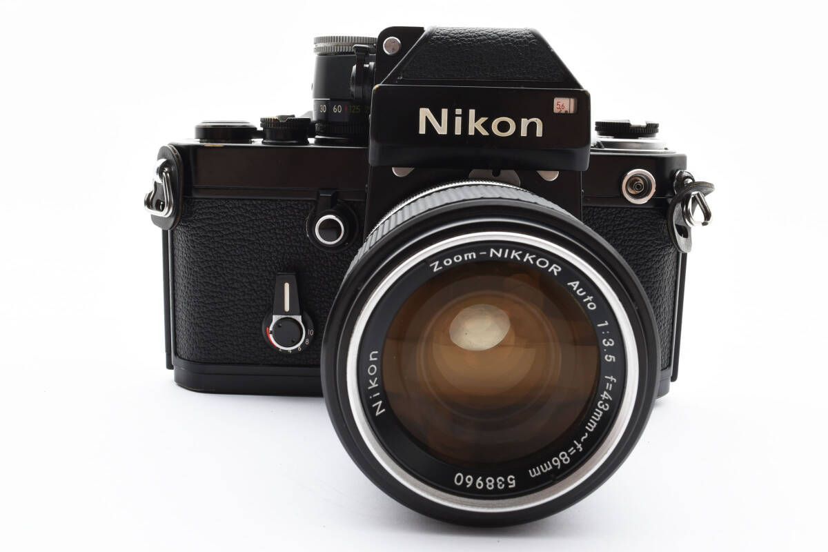 ★格安★Nikon F2 フォトミック ブラック + Zoom-Nikkor Auto 43-86mm F3.5 ニコン★8126