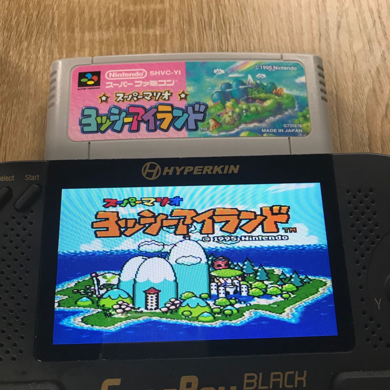 動作確認済】スーパーマリオ ヨッシーアイランド SHVC-YI[SFC
