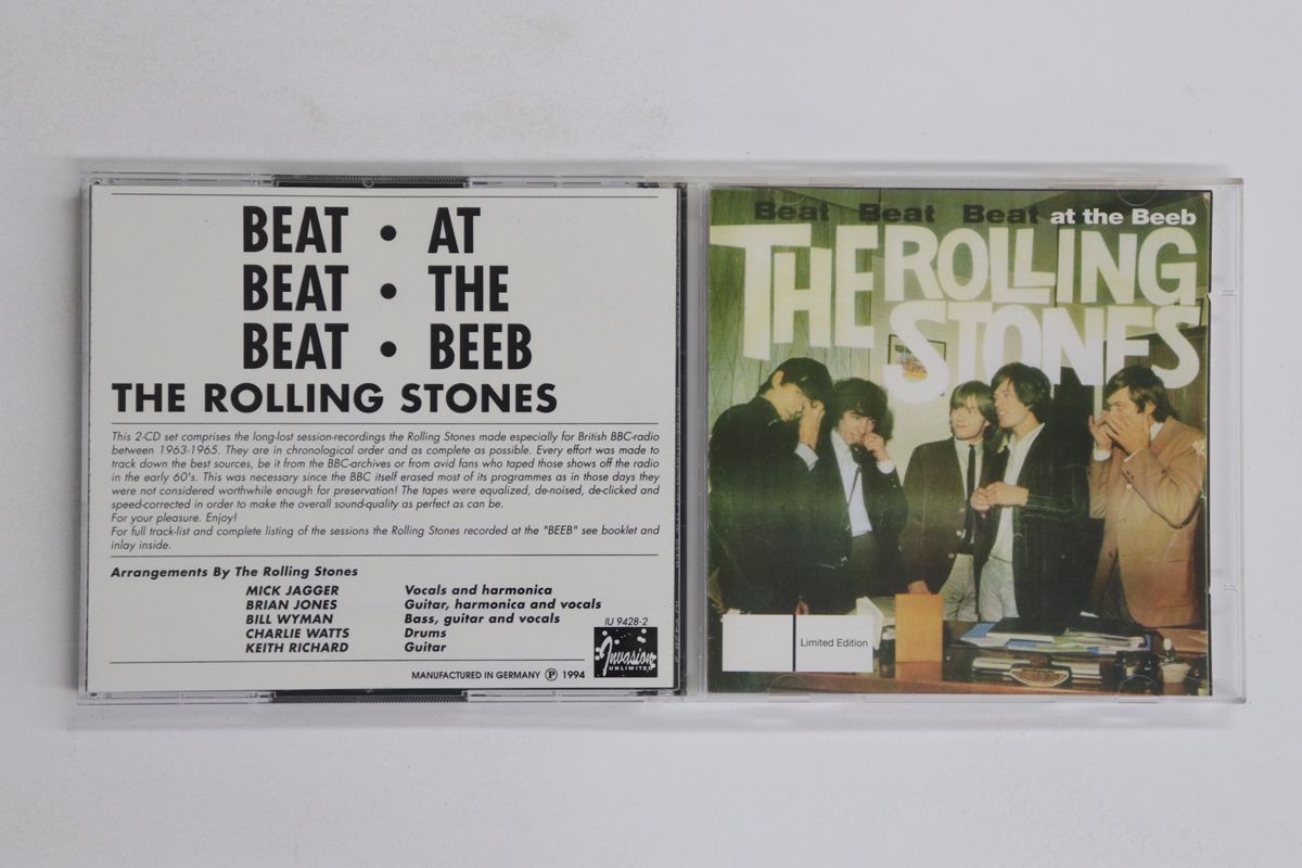 独2CD Rolling Stones Beat Beat Beat At The Beeb IU94282 Invasion 