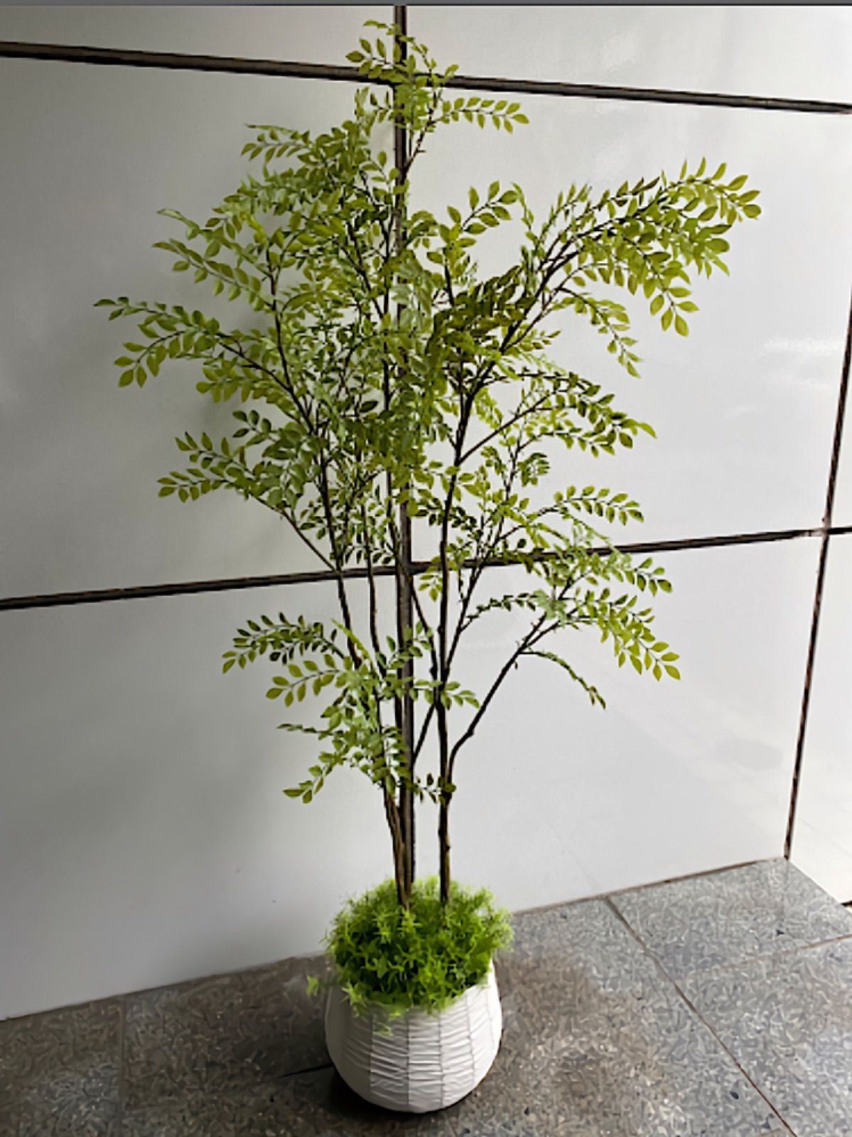 光触媒 人工観葉植物 ウォールグリーン フェイクグリーン ソヨゴ1.3