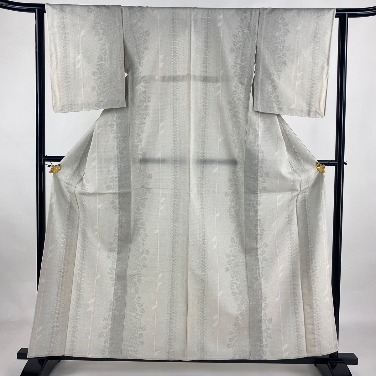 紬 身丈159cm 裄丈63.5cm 正絹 美品 名品 【中古】（訪問着 身丈151.5  