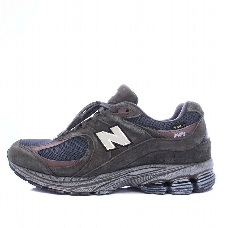 ニューバランス NEW BALANCE M2002RXA GORE-TEX スニーカー ローカット スエード US10.5 28.5cm グレー /KH