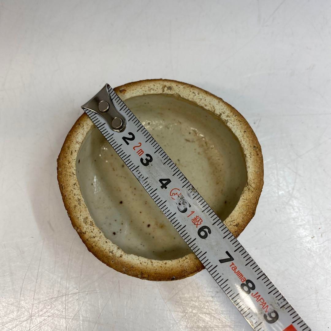 松井康成 人間国宝 合子 共箱（布付） 横幅約7㎝ 東Y6-0410②