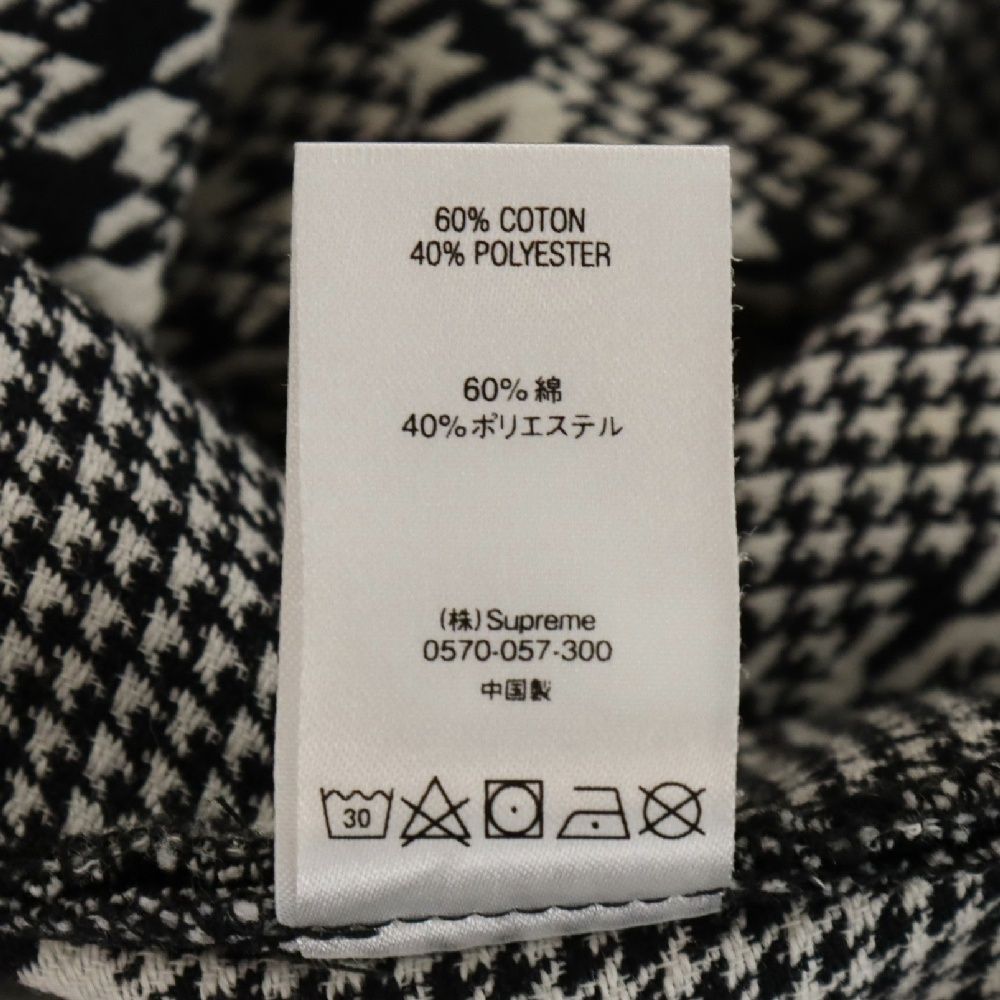 SUPREME (シュプリーム) 20AW Houndstooth Logos Pants ウーブン