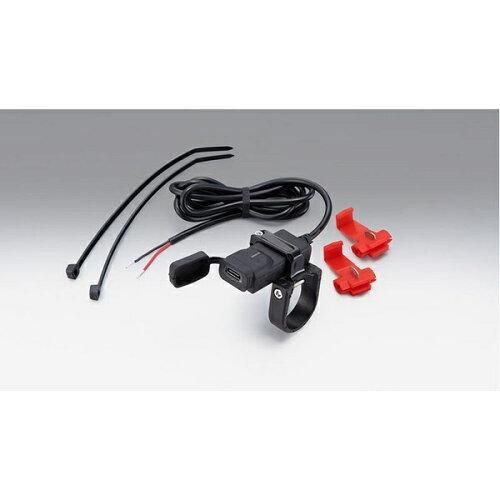 【新品・5営業日で発送】KIJIMA キジマ USBポートKIT シングル タイプC 18W ハンドルクランプ 304-6304