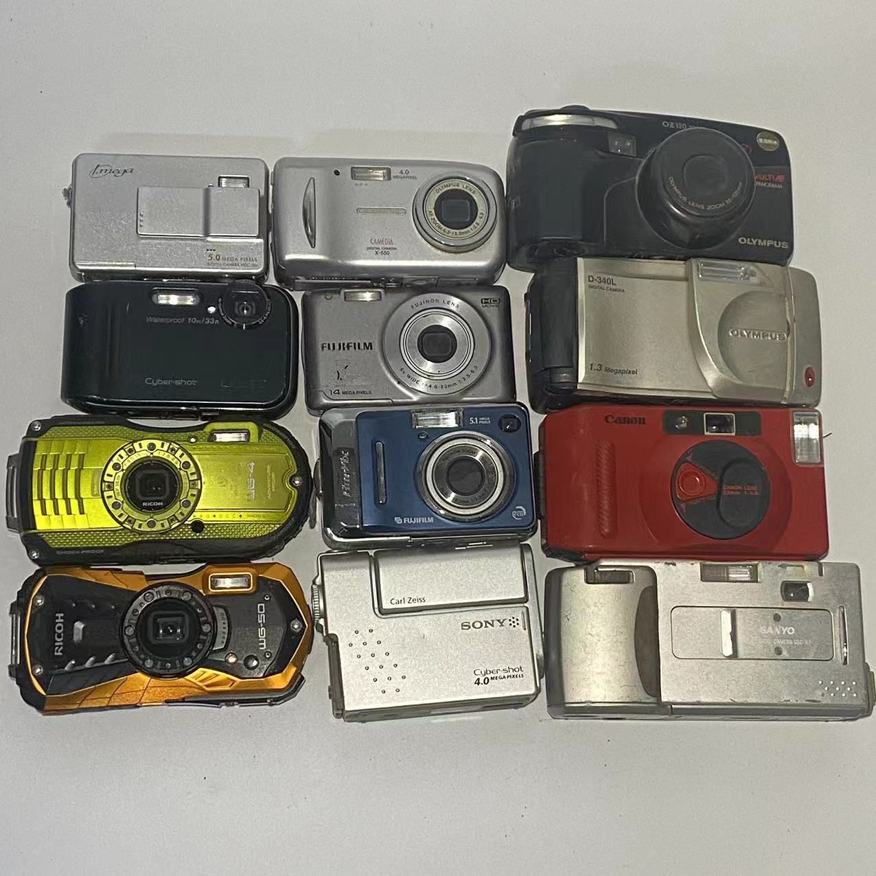 デジタルカメラ 12台 まとめて デジカメ 動作未確認 ジャンク 【公式通販】