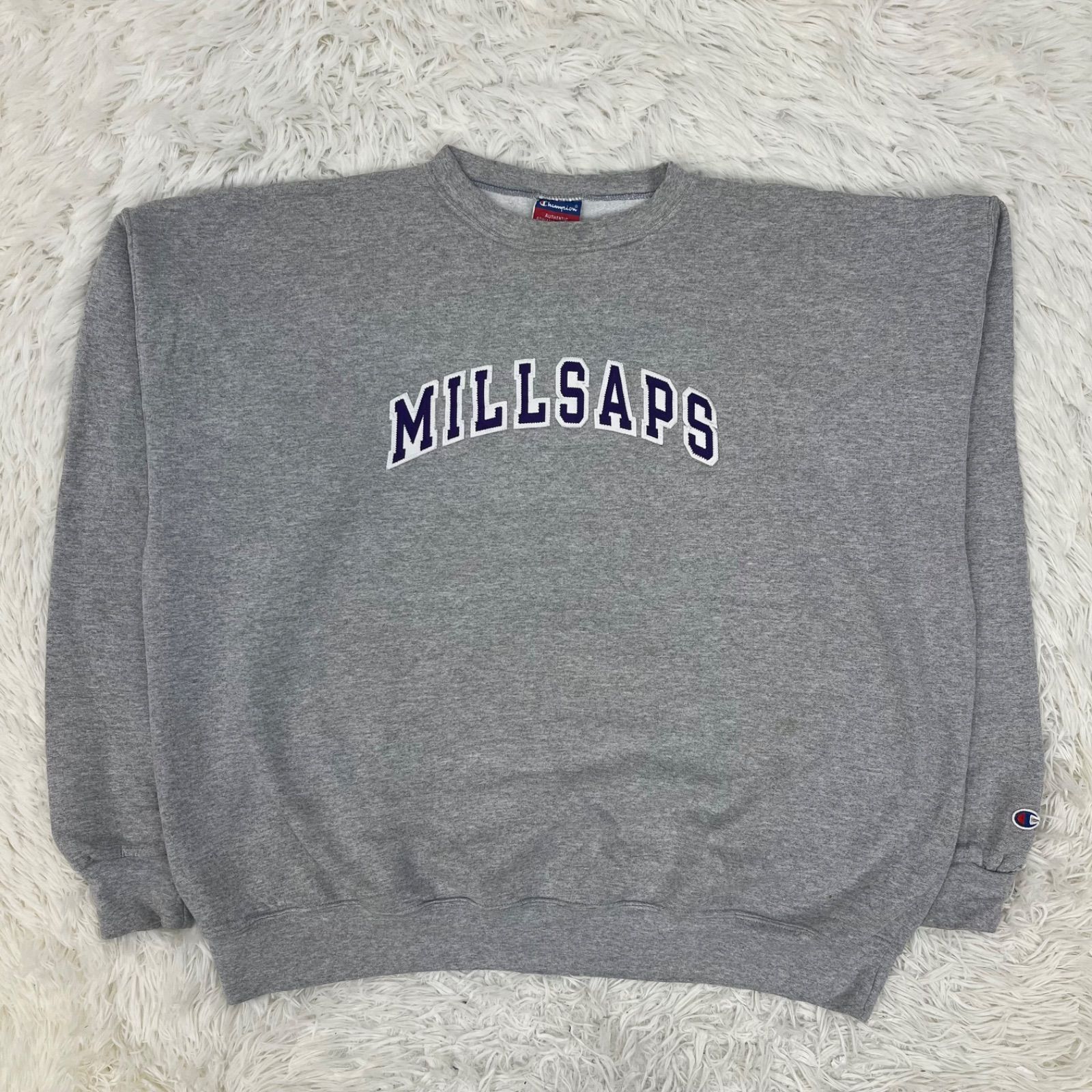Champion チャンピオン MILLSAPSロゴ グレー XXLサイズ メンズ 男女兼用