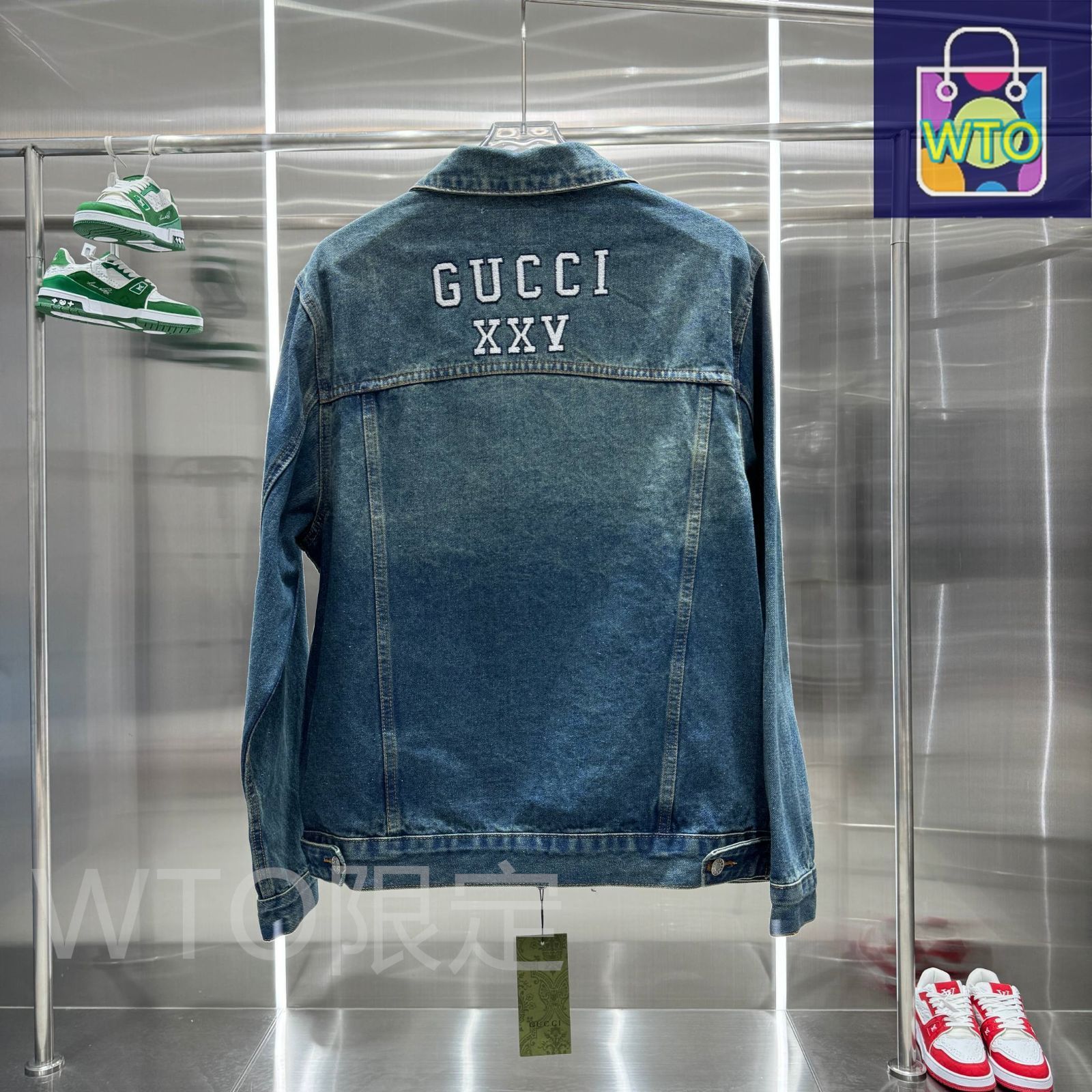 本日限定特価】Gucci × NYヤンキース コラボ デニムジャケット