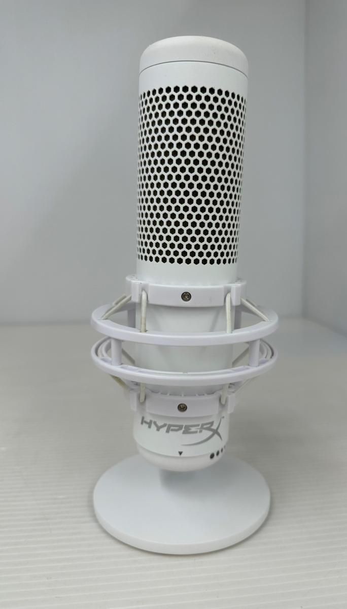 中古品】HYPERX QUADCAST S コンデンサーマイク White （2509123