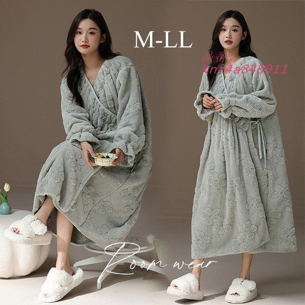 ルームウェア レディース ワンピース 可愛い 寝巻き 寝間着 フ着る毛布 プレゼント 長袖 パジャマ もこもこ ゆったり 気持ちいい 冬 かわいい 暖かい kni4a849911