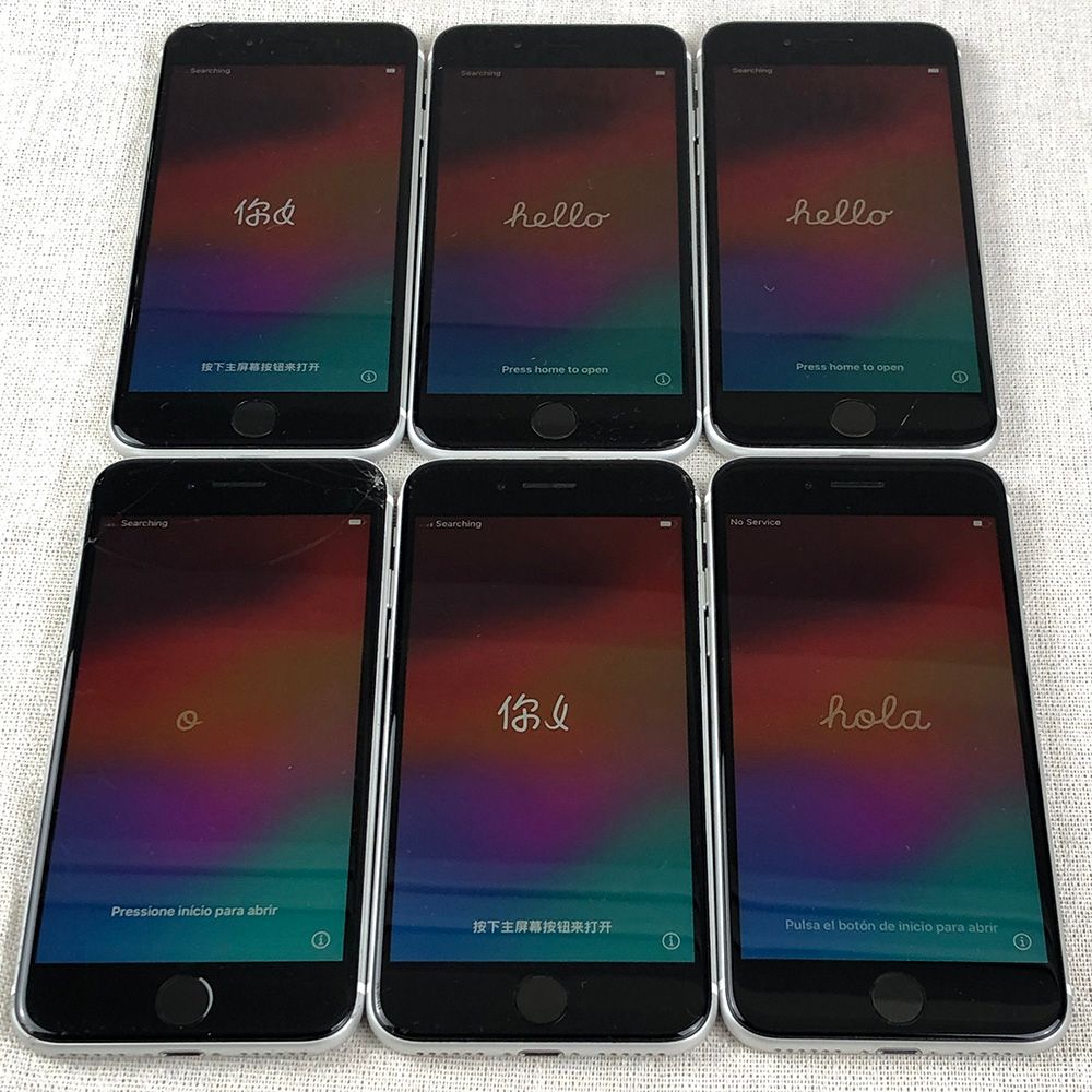 ◇ジャンク品◇【6点セット・SIMロック解除済】Apple iPhone SE