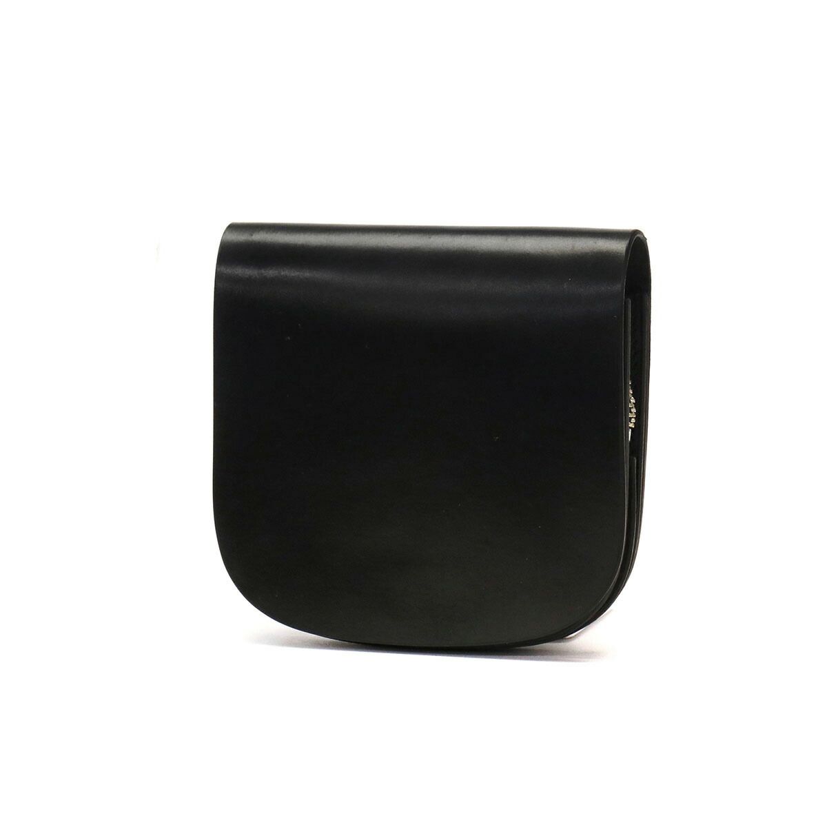 スロウ 財布 SLOW cordovan round mini wallet ミニ財布 小銭入れ付き 本革 日本製 メンズ レディース SO777J ブラック(10)