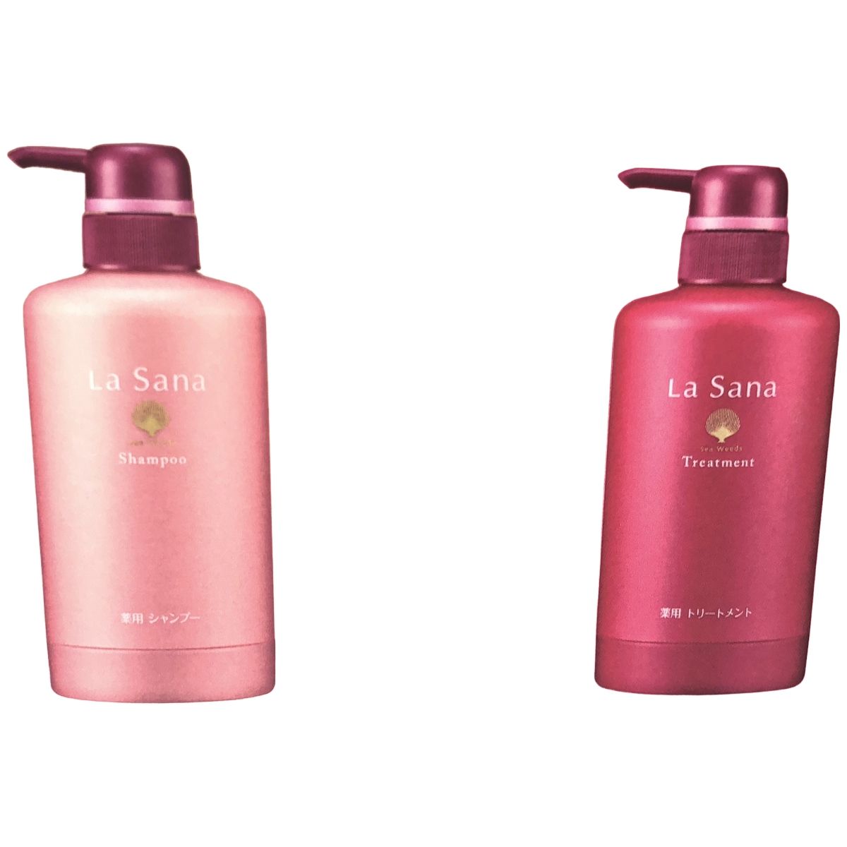 ラサーナ 海藻 海泥 シャンプー / トリートメント 本体／＆詰め替え用