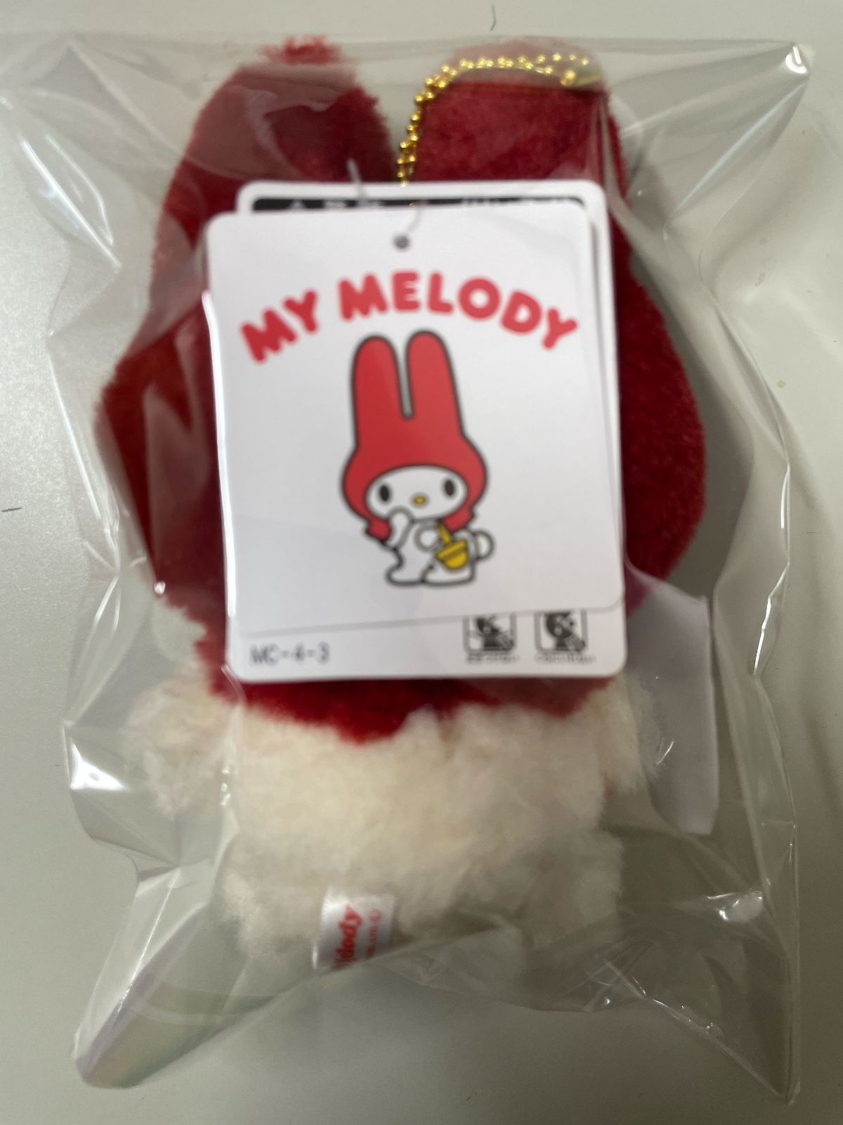 レア マイメロディ ナカジマ マスコット マイメロディがデビュー当時の赤ずきんのイメージでぬいぐるみが