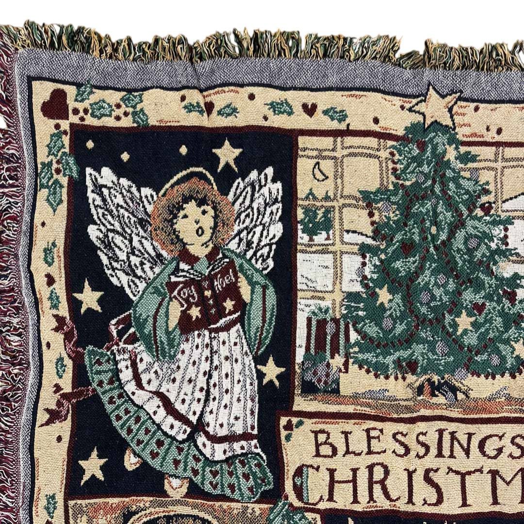 VINTAGE - vintageラグ カーペット クリスマスツリー サンタ 678 VINTAGE - vintageラグ カーペット クリスマスツリー サンタ 678