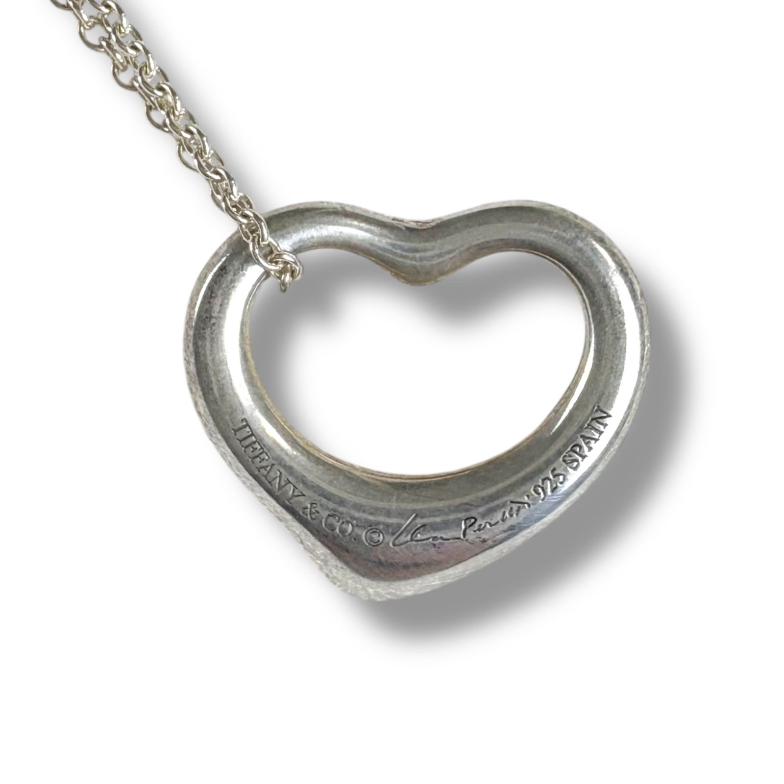 Tiffany & Co. ハート型ネックレス　AG925 ティファニー Tiffany & Co. オープンハートネックレス ハート