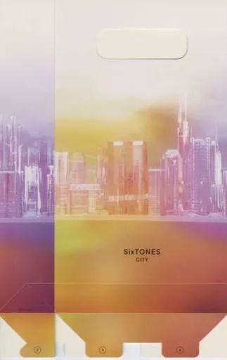 中古】雑貨 [単品] SixTONES ペーパーバッグB(オレンジ) 「CD