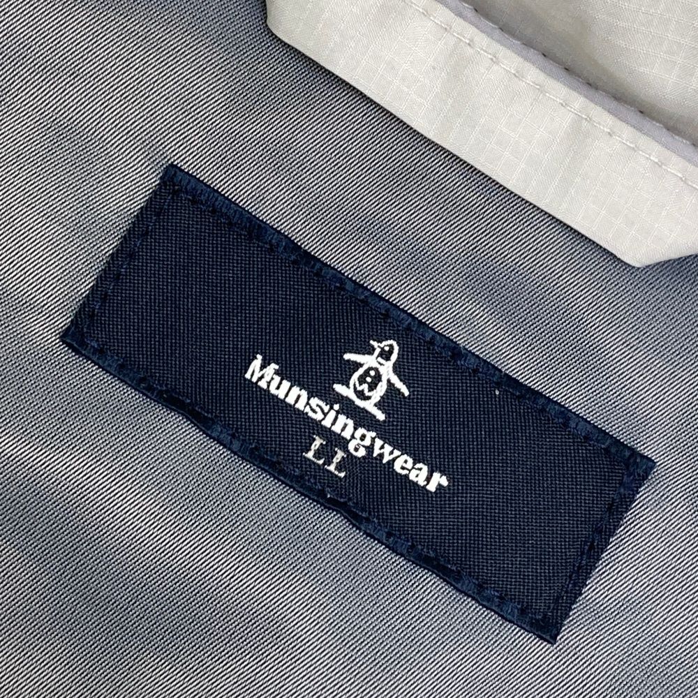 サイズ LL MUNSING WEAR マンシングウェア 中綿ジップジャケット グレー系 240101491538 ゴルフウェア メンズ ストスト LLC-HASEGAWATOSO_COM