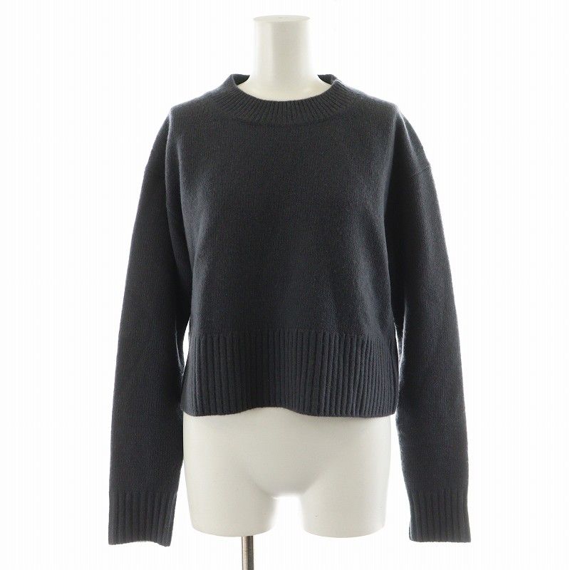 イーハトーブ IHATOV ニット セーター 長袖 ウール カシミヤ混 0 グレー IH12-23AW-95505 /AN31 ■GY41 レディース イーハトーブ IHATOV ニット セーター 長袖 ウール カシミヤ混 0