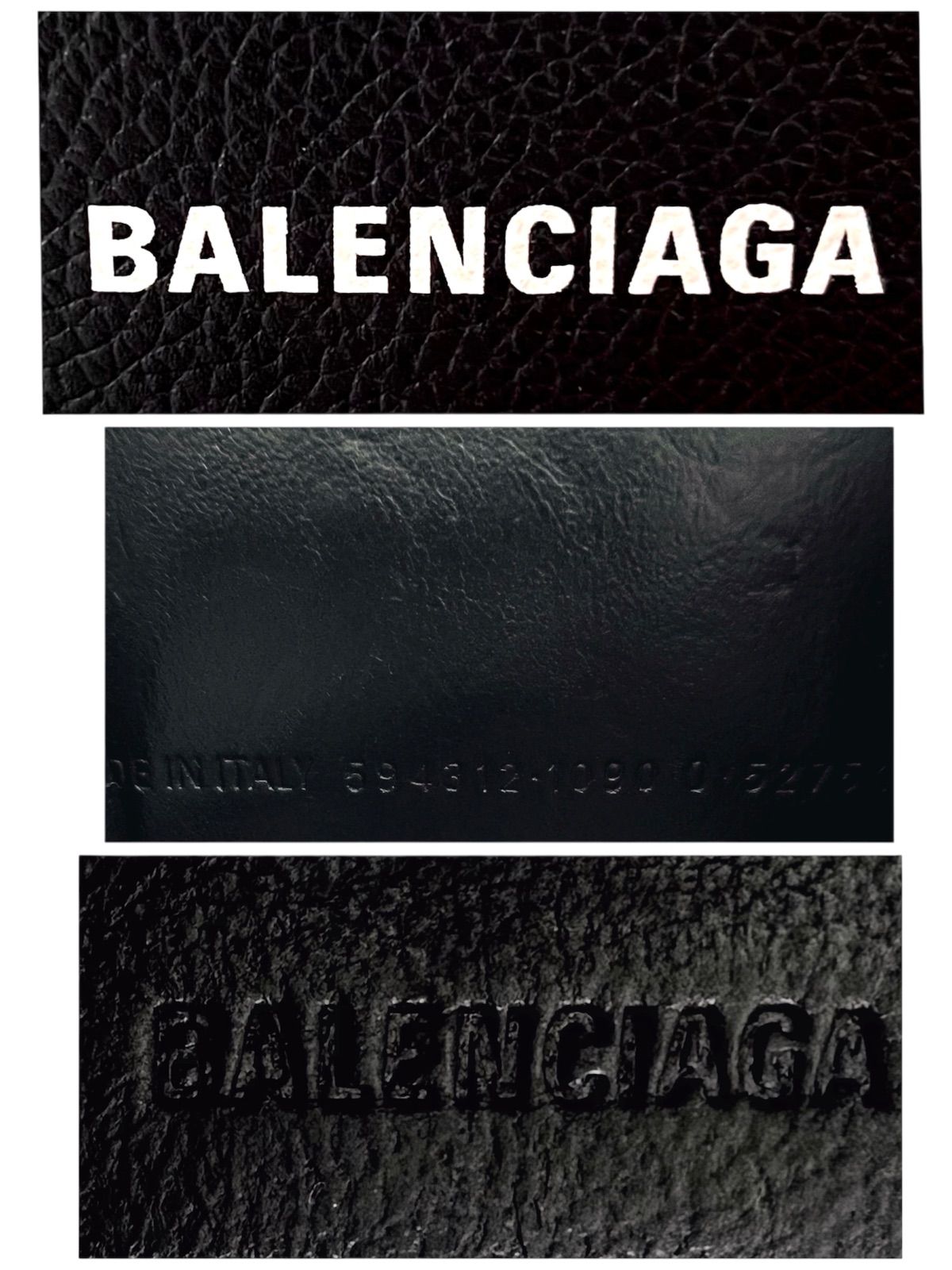 極美品✨ BALENCIAGAバレンシアガ財布三つ折り 594312 カーフ