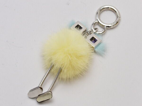 フェンディ FENDI 7AR559 SFE チック ミンクファー キーホルダー