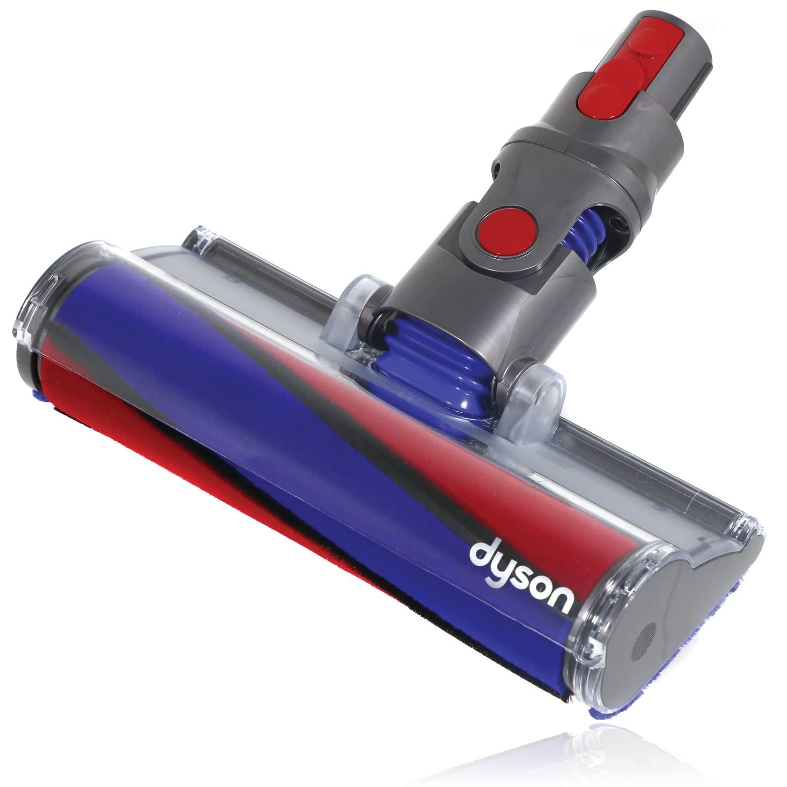 Dyson HEPAフィルター クイックリリース ソフトローラークリーナーヘッド Dyson V8掃除機用 グレー レッド ブルー