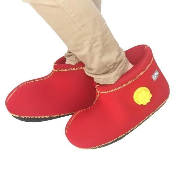 やわらか湯たんぽ 足用ショートタイプ 安い レッドM クロッツ やわらか