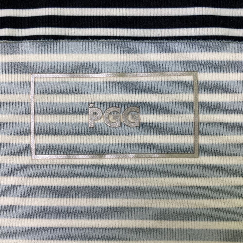 新品【PGG パーリーゲイツ】バックロゴ ノースリーブ ポロシャツ 紺 0(S) 新品【PGG パーリーゲイツ】バックロゴ ノースリーブ ポロシャツ